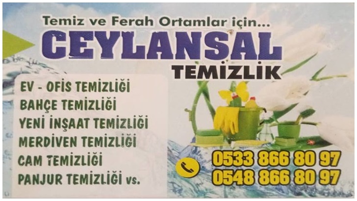 Kıbrıs Temizlik Şirketi CEYLANSAL TEMİZLİK